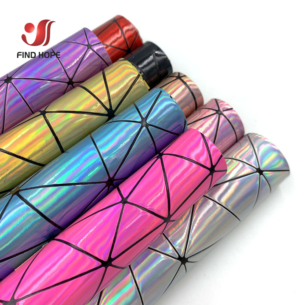 Glitter Vinyl Roll - 19 x 47 дюймов лазерная геометрическая