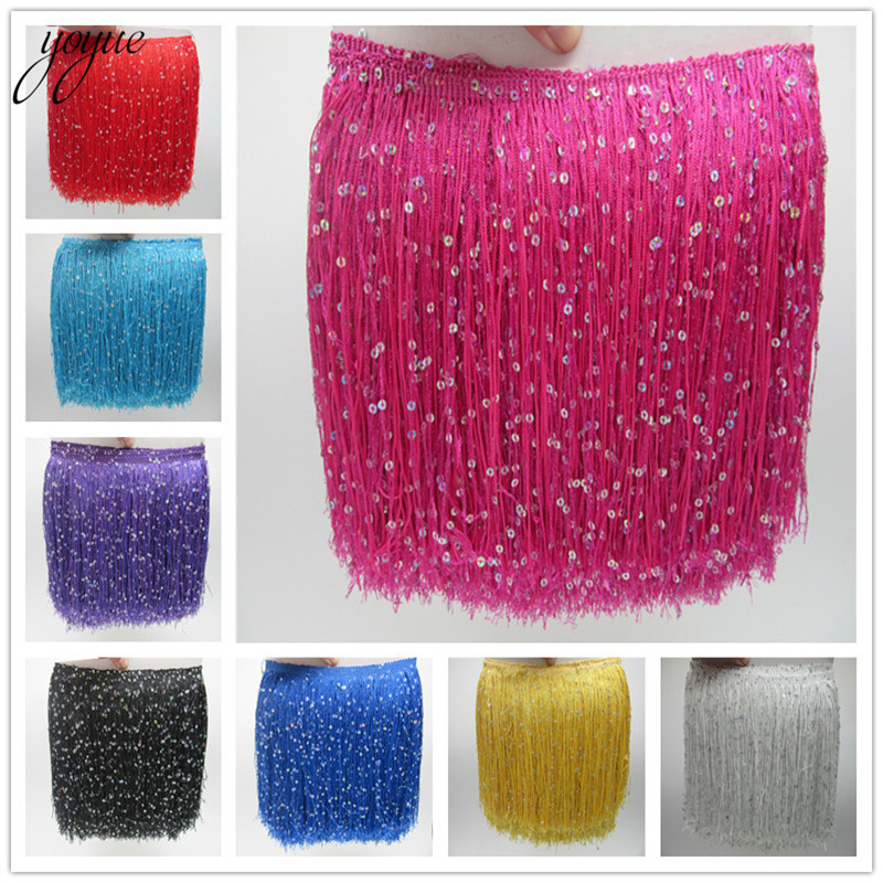 Fringe Ribbon Sewing - YOYUE 1 ярд, 20 см, длинные