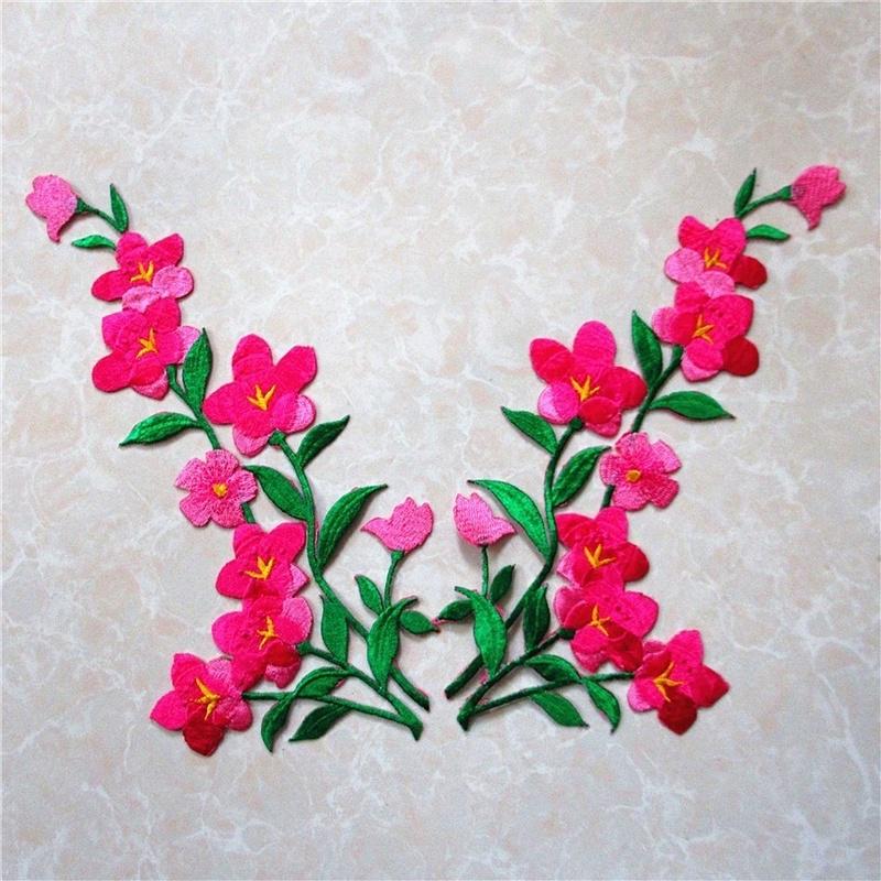Applique Patch Flower - 1/2 шт. Симпатичные патчи с синими