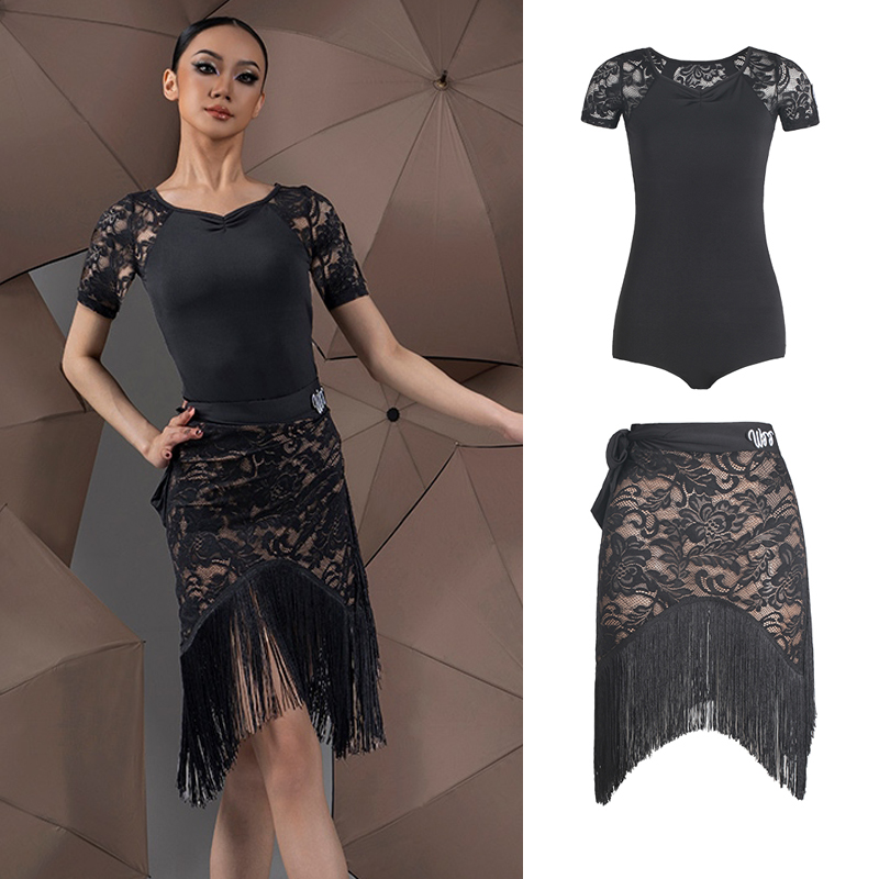 Tassel Fringe Trim - Модная женская одежда, Черная кружевная верхняя