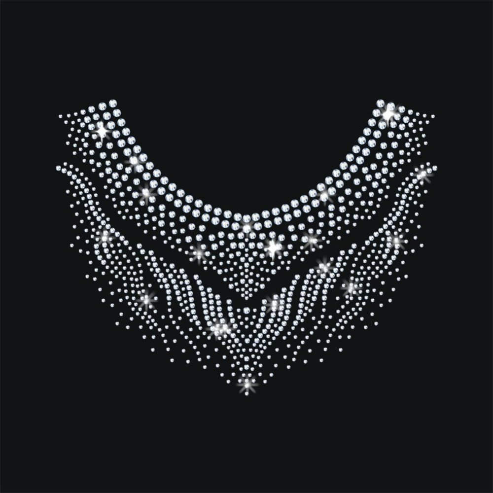 Hotfix Rhinestone Sheet - Спортивный костюм с узором из железа