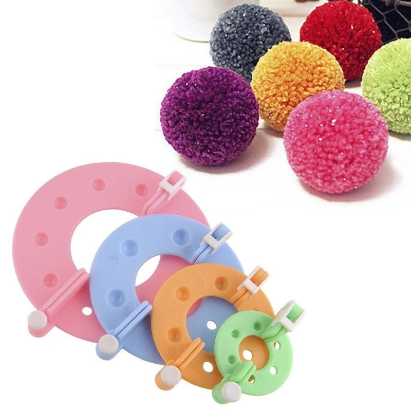 8 шт., 4 размера, пуховый шари – обзор и цена Pom Pom Maker Tool