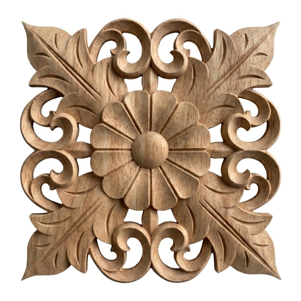 Деревянная резная аппликация д – обзор и цена Craft Embellishment