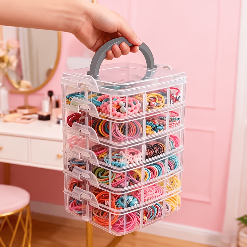 5-слойный прозрачный ящик для  – обзор и цена Craft Embellishment Storage