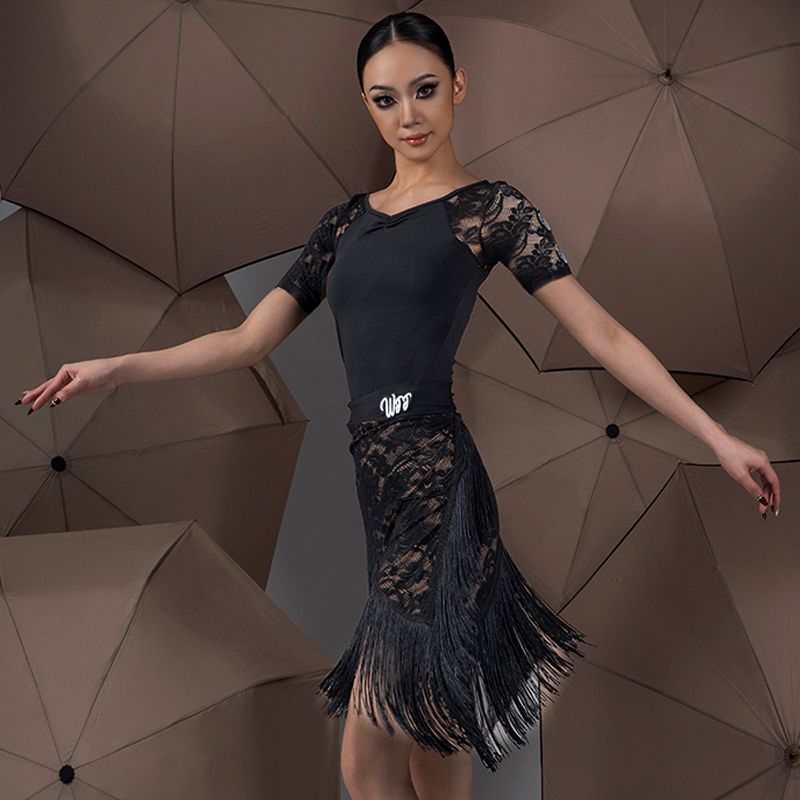 Модная женская одежда, Черная  – обзор и цена Tassel Fringe Trim