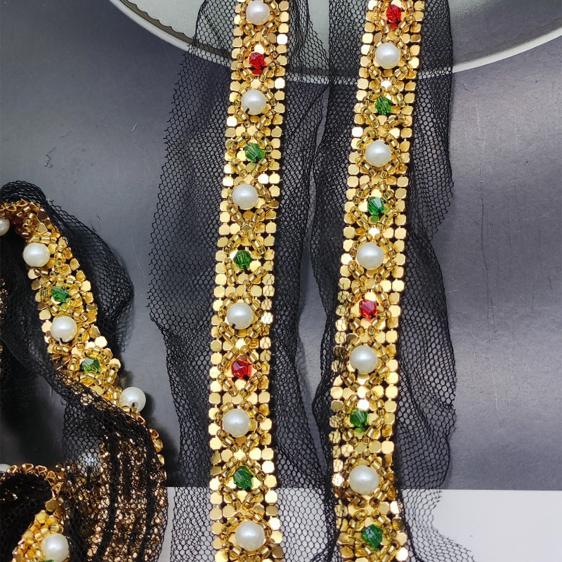 Новая ручная работа: золотая к – обзор и цена Lace Ribbon Trim