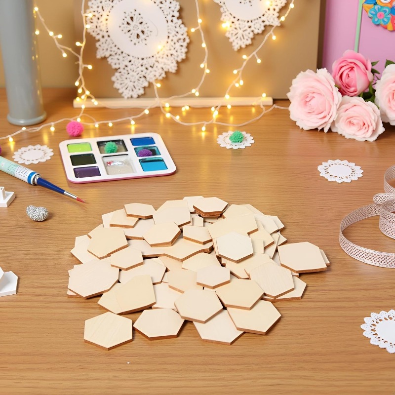 50 шт. 4 см необработанные дер – обзор и цена Craft Embellishment