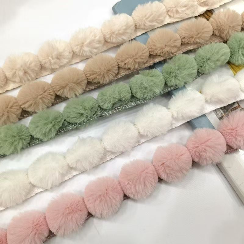 Тесьма из искусственного кроли – обзор и цена Fringe Ribbon Sewing