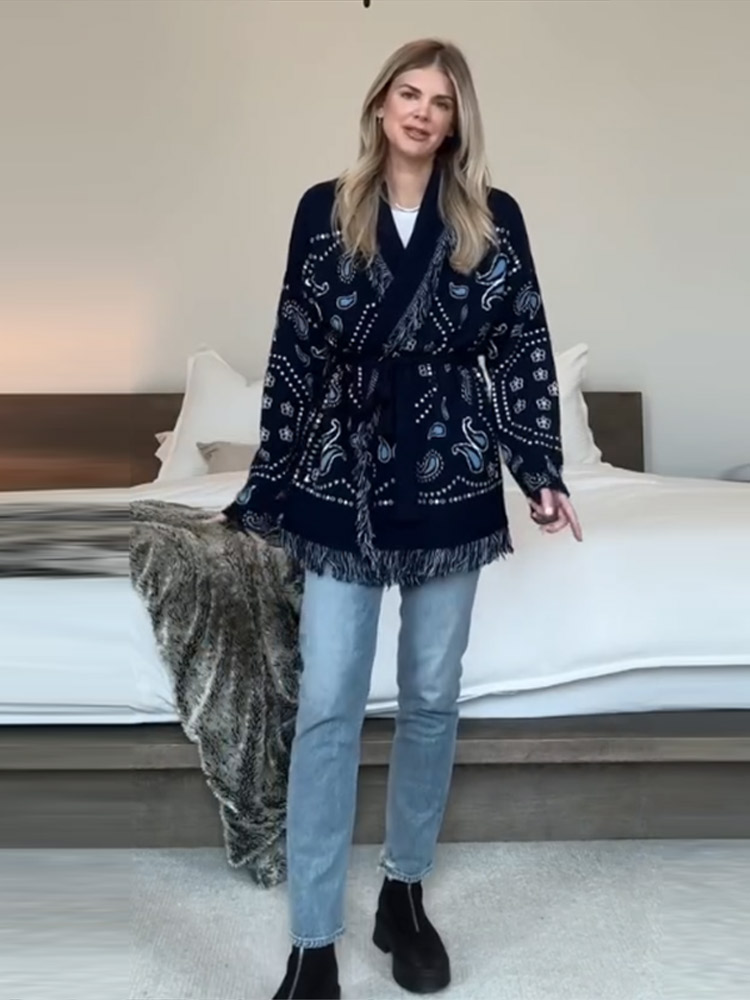 Новинка! Элегантный вязаный ка – обзор и цена Tassel Fringe Trim
